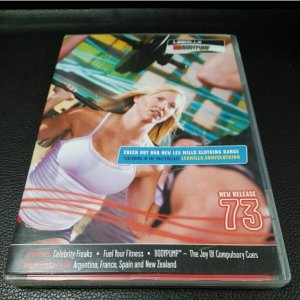 LesMills Routines BODY PUMP 73 DVD + CD + waveform graph