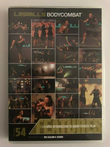 LesMills Routines BODY COMBAT 54 DVD + CD + waveform graph