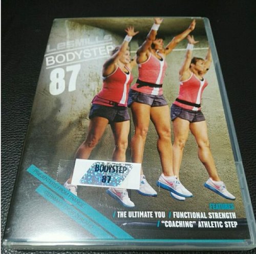 LesMills Routines BODY STEP 87 DVD + CD + waveform graph