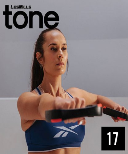 Hot Sale New Q2 2022 LESMILLS TONE 17 DVD+CD+NOTES