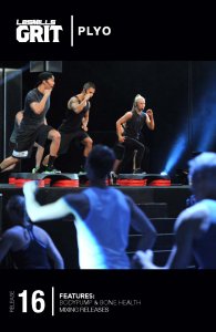 LesMills Routines GRIT Plyo 16 DVD+CD+ waveform graph