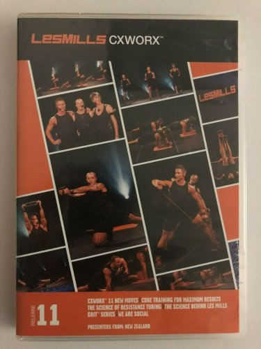 LesMills Routines CX30 11 DVD + CD + waveform graph