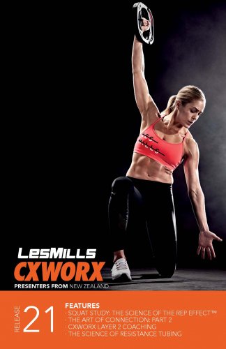 LesMills Routines CX30 21 DVD + CD + waveform graph