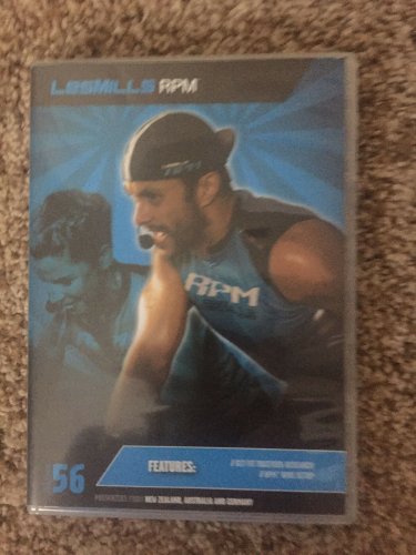 LesMills Routines RPM 56 DVD + CD + waveform graph