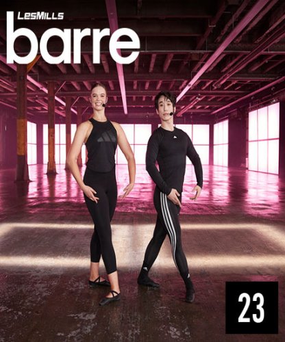 Hot Sale New Q3 2023 Les Mills Barre 23 DVD, CD & Notes