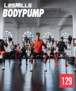 Hot Sale New Q2 2024 LesMills BODY PUMP 129 DVD,CD & Notes