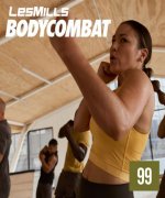 Hot sale LesMills New Q2 2024 BODY COMBAT 99 DVD+CD+NOTES