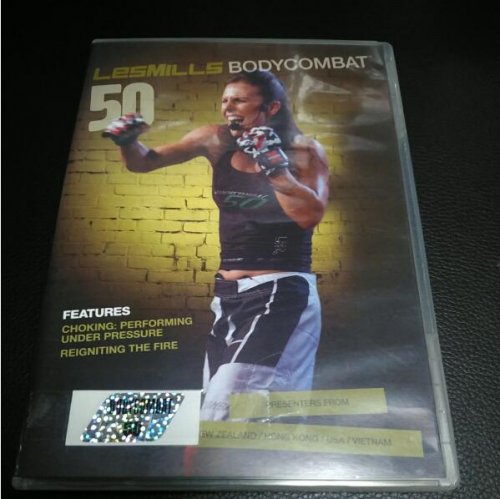 LesMills Routines BODY COMBAT 50 DVD + CD + waveform graph