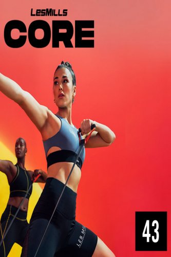 Hot Sale New Q3 2021 LesMills CORE 43 DVD, CD & Notes