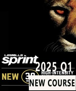 Pre Sale New Q1 2025 LesMills Routines SPRINT 38 DVD+CD+NOTES