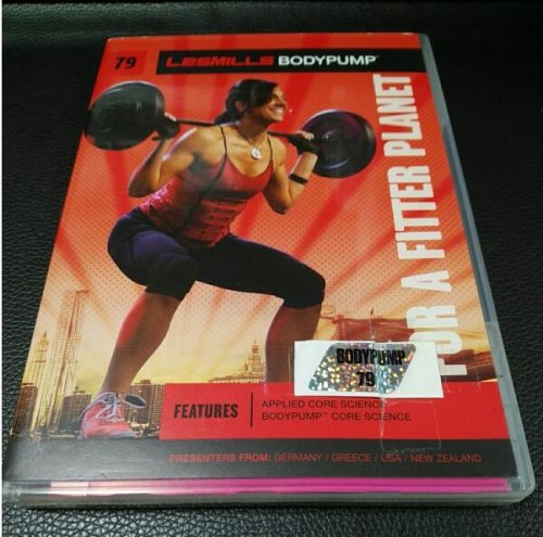 LesMills Routines BODY PUMP 79 DVD + CD + waveform graph