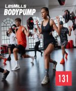 Hot Sale New Q4 2024 LesMills BODY PUMP 131 DVD,CD & Notes