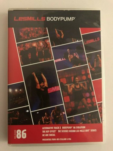 LesMills Routines BODY PUMP 86 DVD + CD + waveform graph