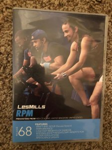 LesMills Routines RPM 68 DVD + CD + waveform graph