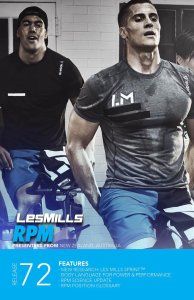 LesMills Routines RPM 72 DVD + CD + waveform graph