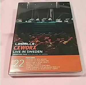 LesMills Routines CX30 22 DVD + CD + waveform graph