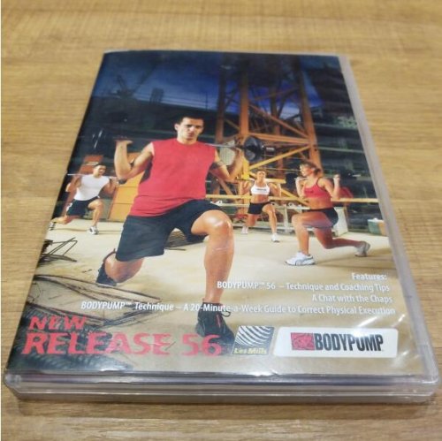 LesMills Routines BODY PUMP 56 DVD + CD + waveform graph