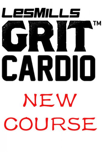 Pre Sale New Q4 2024 LesMills GRIT Cardio 50 DVD, CD & Notes