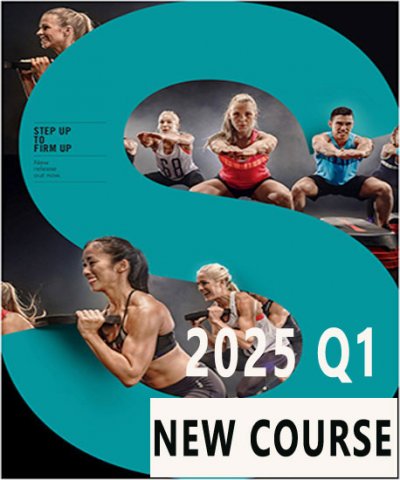 Pre Sale New Q1 2025 LesMills BODY STEP 138 DVD, CD NOTES