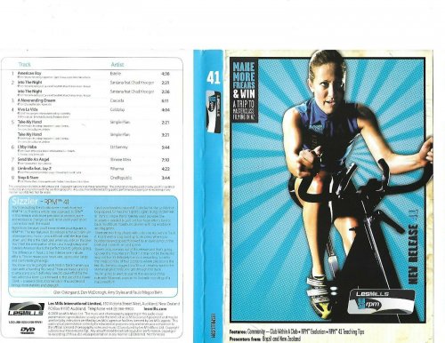 LesMills Routines RPM 41 DVD + CD + waveform graph