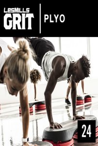 LesMills Routines GRIT Plyo 24 DVD+CD+ waveform graph