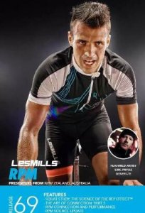 LesMills Routines RPM 69 DVD + CD + waveform graph