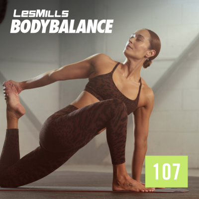 Available New Q1 2025 LesMills BODY flow 107 DVD, CD & Notes