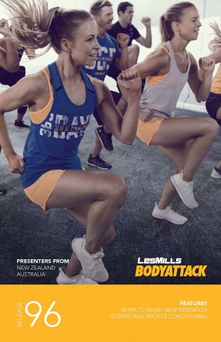 LesMills Routines BODY ATTACK 96DVD + CD + NOTES