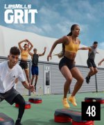 Hot Sale New Q2 2024 LesMills GRIT STRENGTH 48 DVD, CD & Notes