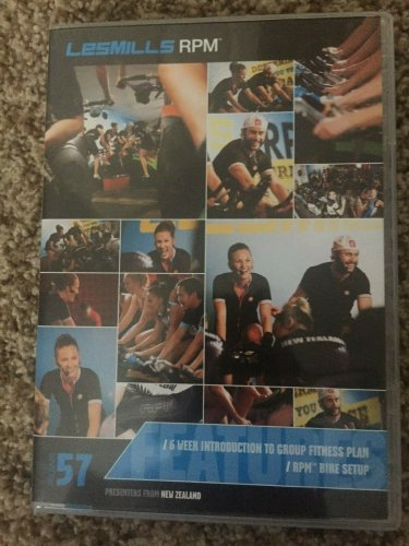 LesMills Routines RPM 57 DVD + CD + waveform graph