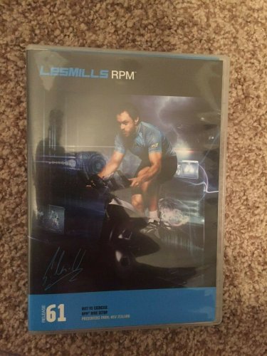 LesMills Routines RPM 61 DVD + CD + waveform graph