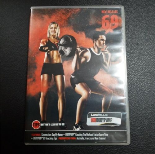 LesMills Routines BODY PUMP 69 DVD + CD + waveform graph