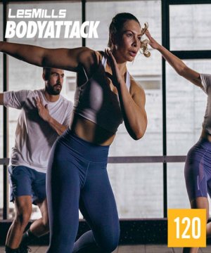 Hot Sale New Q2 2023 LesMills BODY ATTACK 120 DVD, CD & Notes
