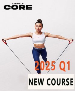 Pre Sale New Q1 2025 LesMills CORE 57 DVD, CD & Notes