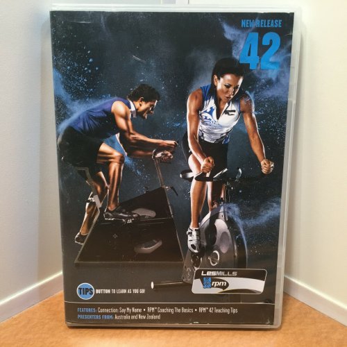 LesMills Routines RPM 42 DVD + CD + waveform graph