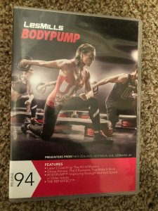 LesMills Routines BODY PUMP 94 DVD + CD + waveform graph