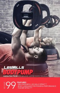 LesMills Routines BODY PUMP 99 DVD + CD + waveform graph