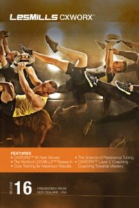 LesMills Routines CX30 16 DVD + CD + waveform graph