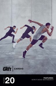 LesMills Routines GRIT Cardio 20 DVD+CD + waveform graph