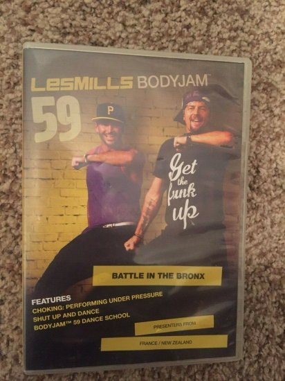 Les Mills Body Jam 59 Complete with DVD, CD,Notes|0BJ59D-C|BODY JAM™