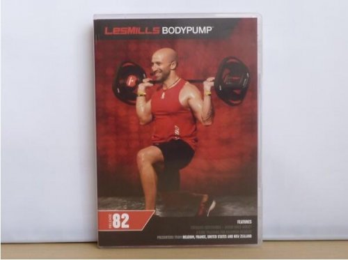 LesMills Routines BODY PUMP 82 DVD + CD + waveform graph