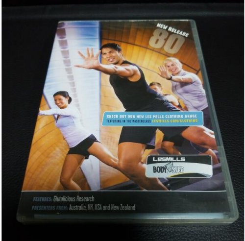 LesMills Routines BODY STEP 80 DVD + CD + waveform graph