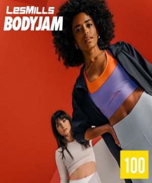 Hot Sale NEW Q2 2022 Les Mills Body Jam 100 DVD, CD & Notes