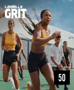 Hot Sale New Q3 2024 LesMills GRIT STRENGTH 50 DVD, CD & Notes