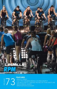 LesMills Routines RPM 73 DVD + CD + waveform graph