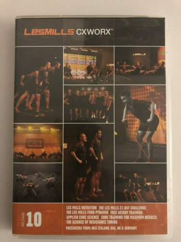 LesMills Routines CX30 10 DVD + CD + waveform graph