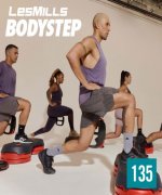 Hot Sale New Q2 2024 LesMills BODY STEP 135 DVD, CD NOTES