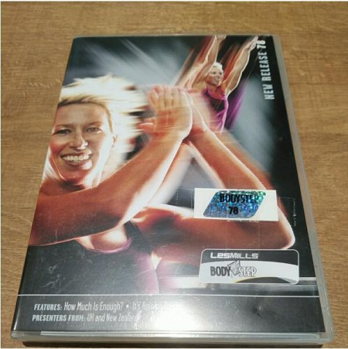 LesMills Routines BODY STEP 78 DVD + CD + waveform graph