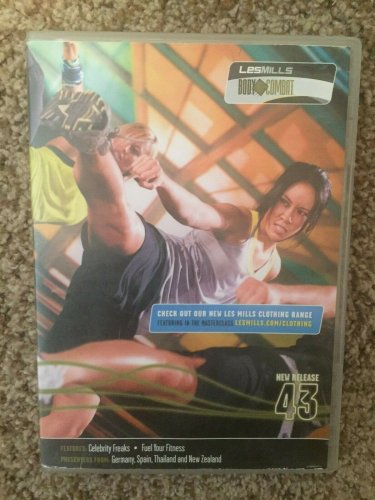 LesMills Routines BODY COMBAT 43 DVD + CD + waveform graph